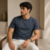 Solid Round Neck Tee