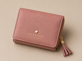 Elegant pink wallet