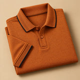 Men's Umber Regular Polo T-shirt - Premium Cotton